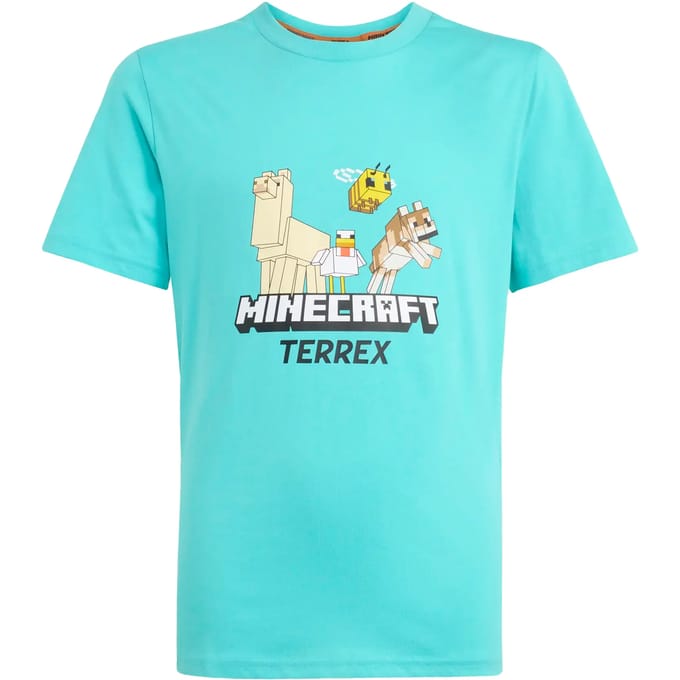 Kinder-T-shirt adidas Minecraft Terrex