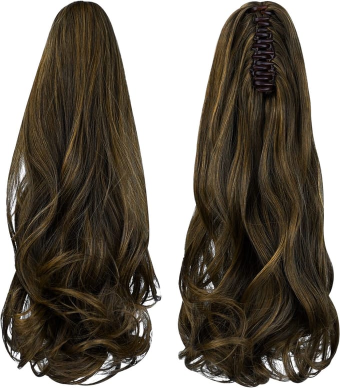 Guardian Beauty Paardenstaart Extensions - Clip-in - Haarextensions - 60cm - Code: 5FH12F