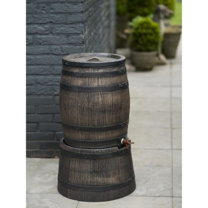 Nature - Regentonstandaard - Whiskyvat - H28,5 x Ø45cm