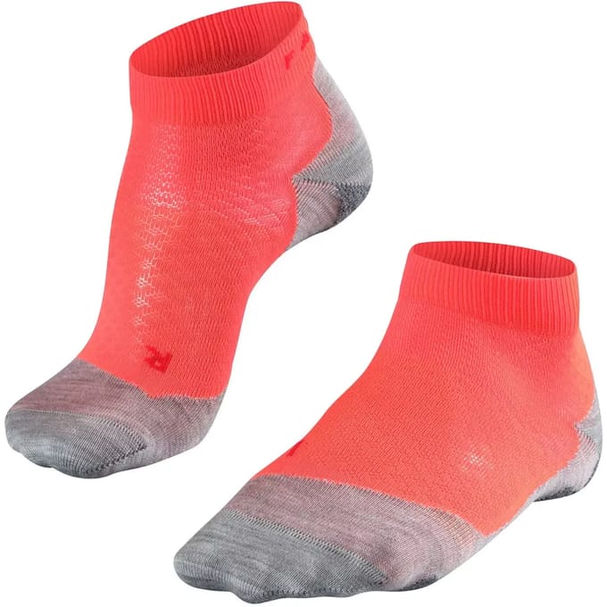 FALKE RU5 Short anti-blaar functioneel materiaal hardloopsokken dames rood - maat 37-38