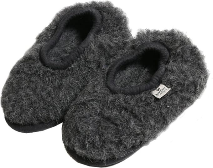Alwero sloffen Cloudlet Junior Antraciet 31-32