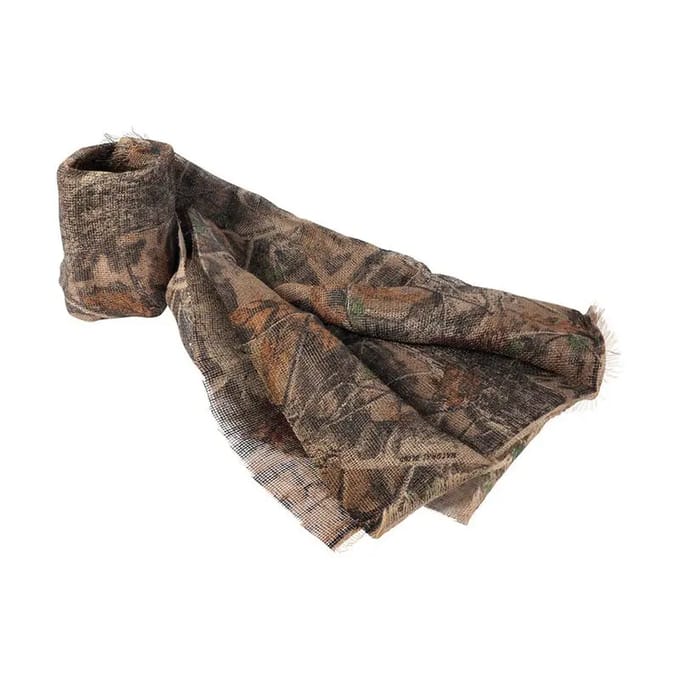 Camo bedrukte jute doek Stepland