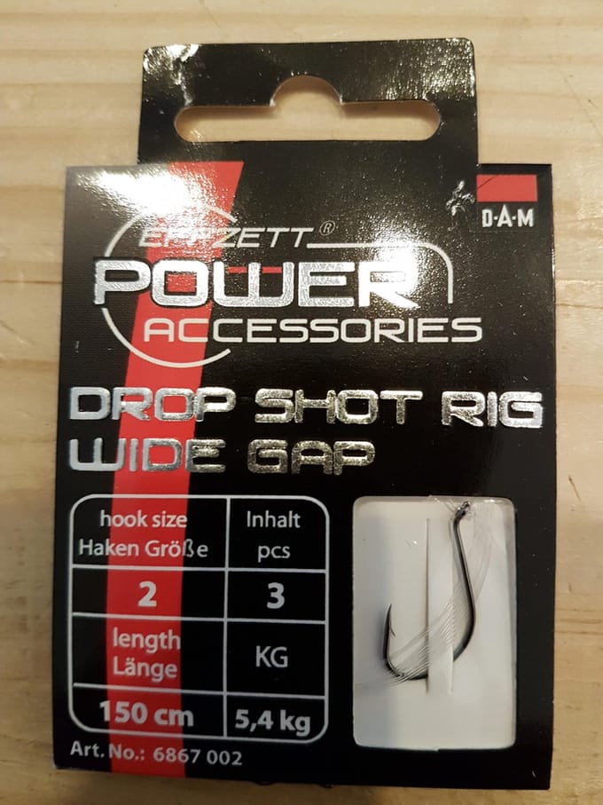 Drop shot Rig onderlijnboekje - EFFZETT - HAAK 2