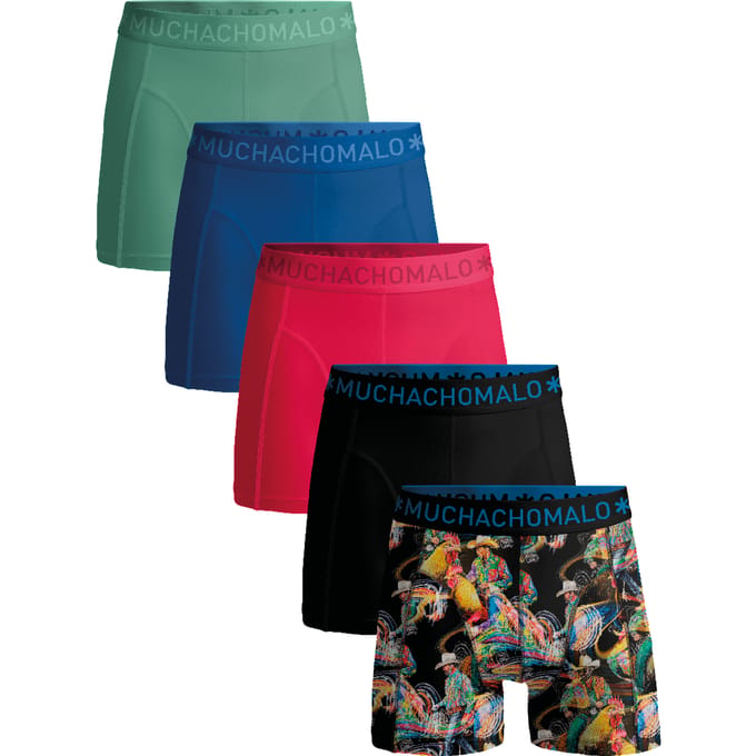Muchachomalo Heren Boxershorts - 5-Pack - Mannen Onderbroeken